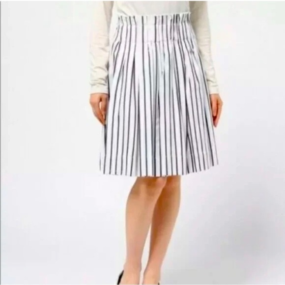 kate spade Dresses & Skirts - KATE SPADE New York Broome Street Stripe Skirt, White/Blue, Size 2